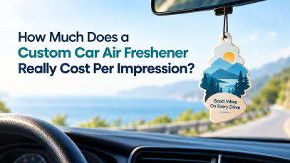 How Much Does a Custom Car Air Freshener Really Cost Per Impression?